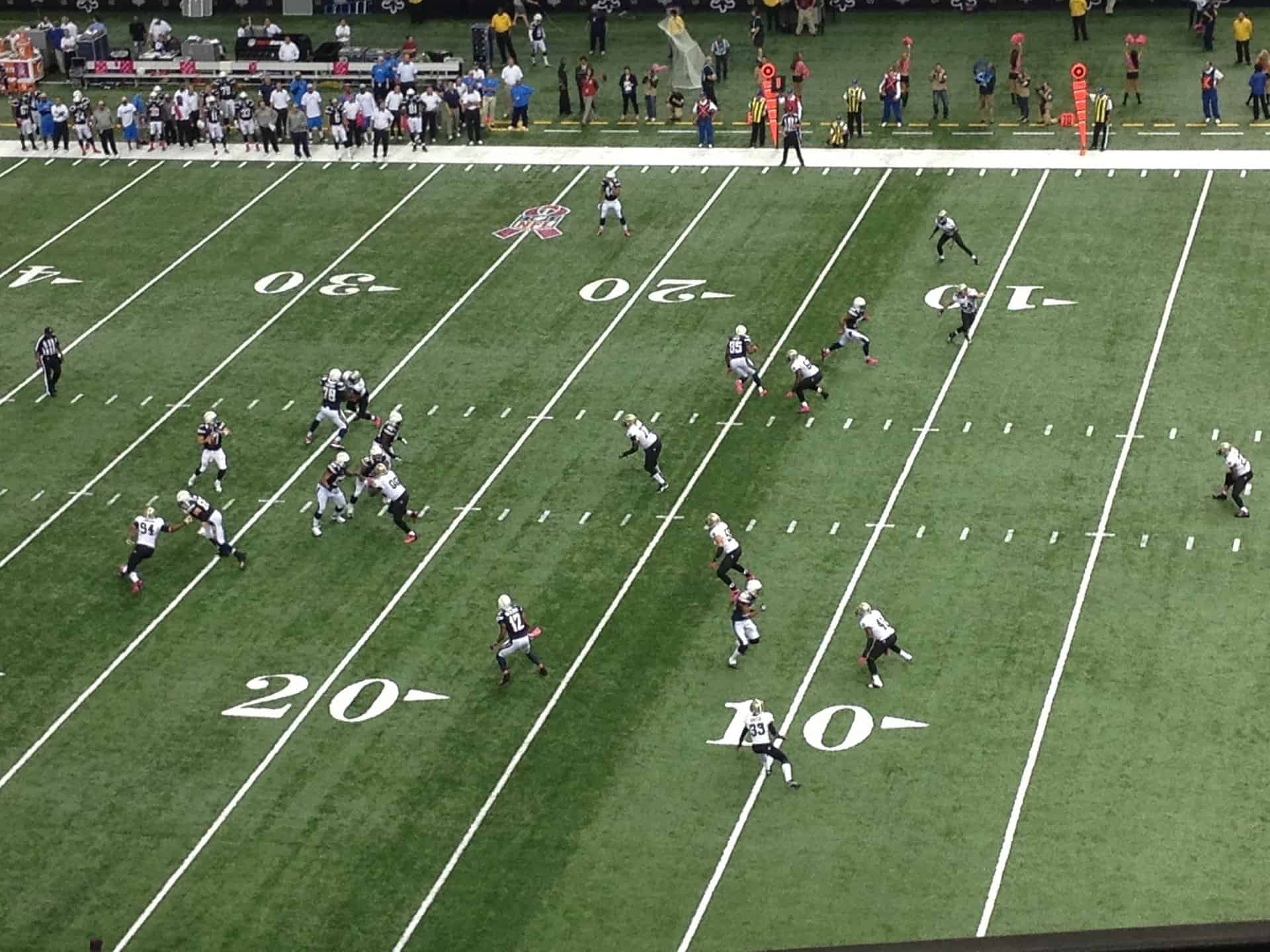 nfl football field betting risk