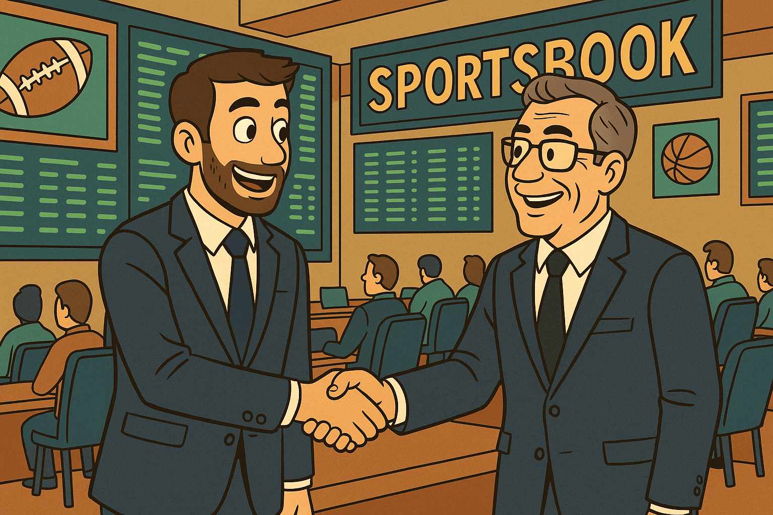 sportsbooks handshake