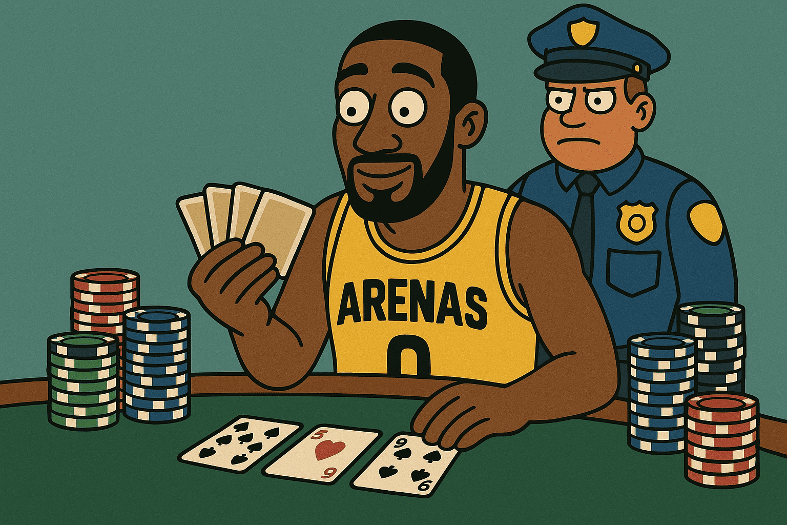 NBA’s Gilbert Arenas Arrested In High-Stakes Illegal Gambling Ring