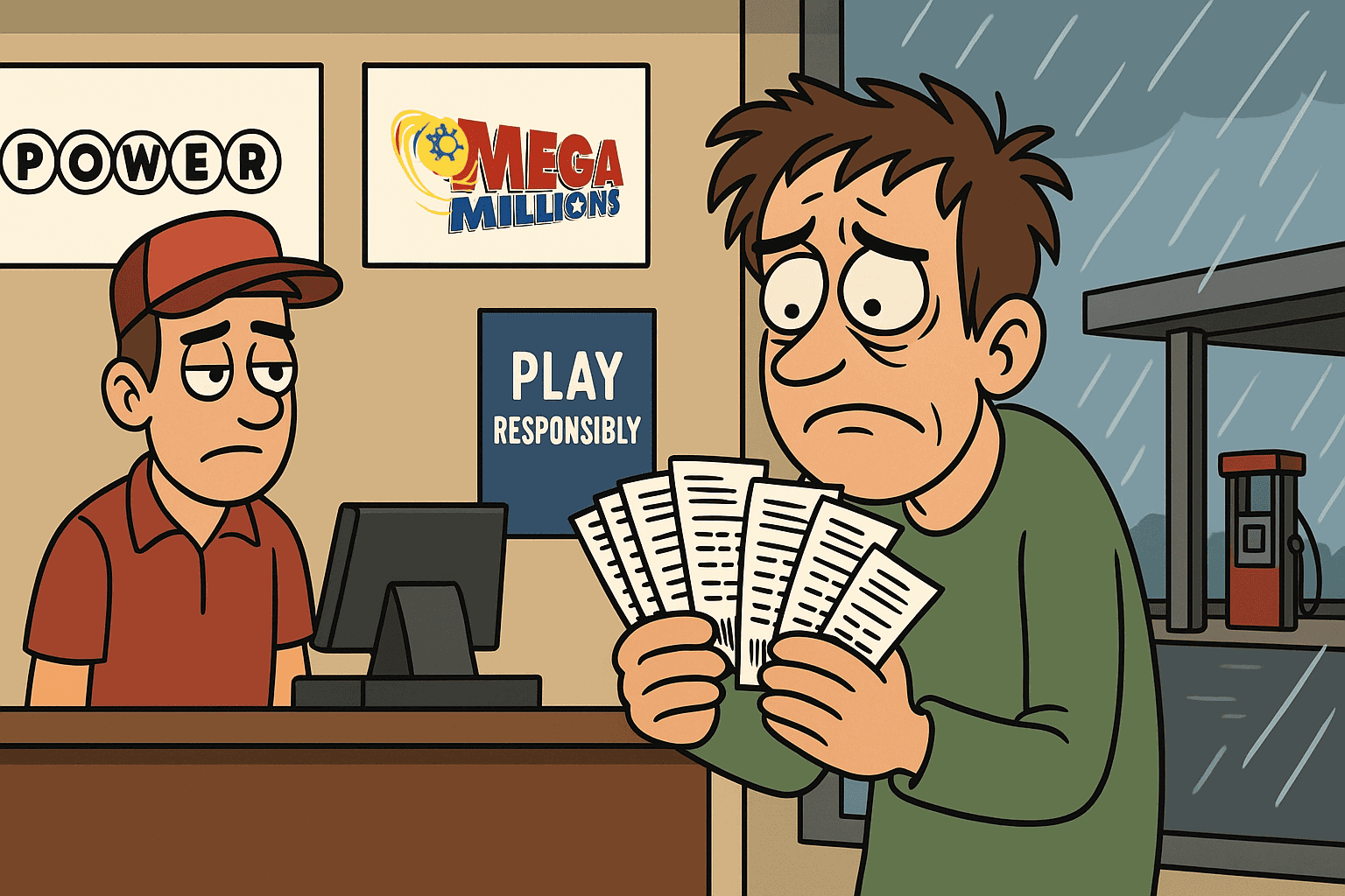 Lottery Addiction (Powerball and Mega Millions): Statistics, Signs and Help