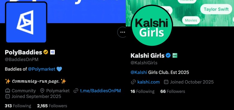 kalshi polymarket female users